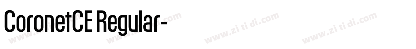 CoronetCE Regular字体转换 CoronetCE Regular字体转换